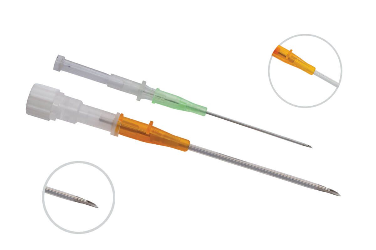 Provein Alpha IV Cannula with Wings and Port