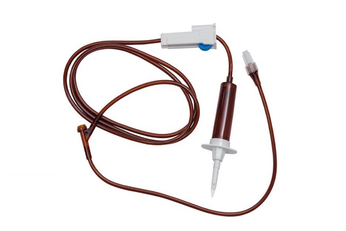 Light Protected IV Infusion Set for Oncology
