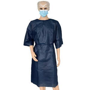 Non-sterile Disposable Patient X-RAY Examination Gown Non-transparent Hospital Gown