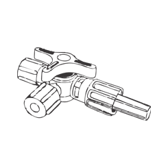 Vented Set with Three Way Stopcock Icon