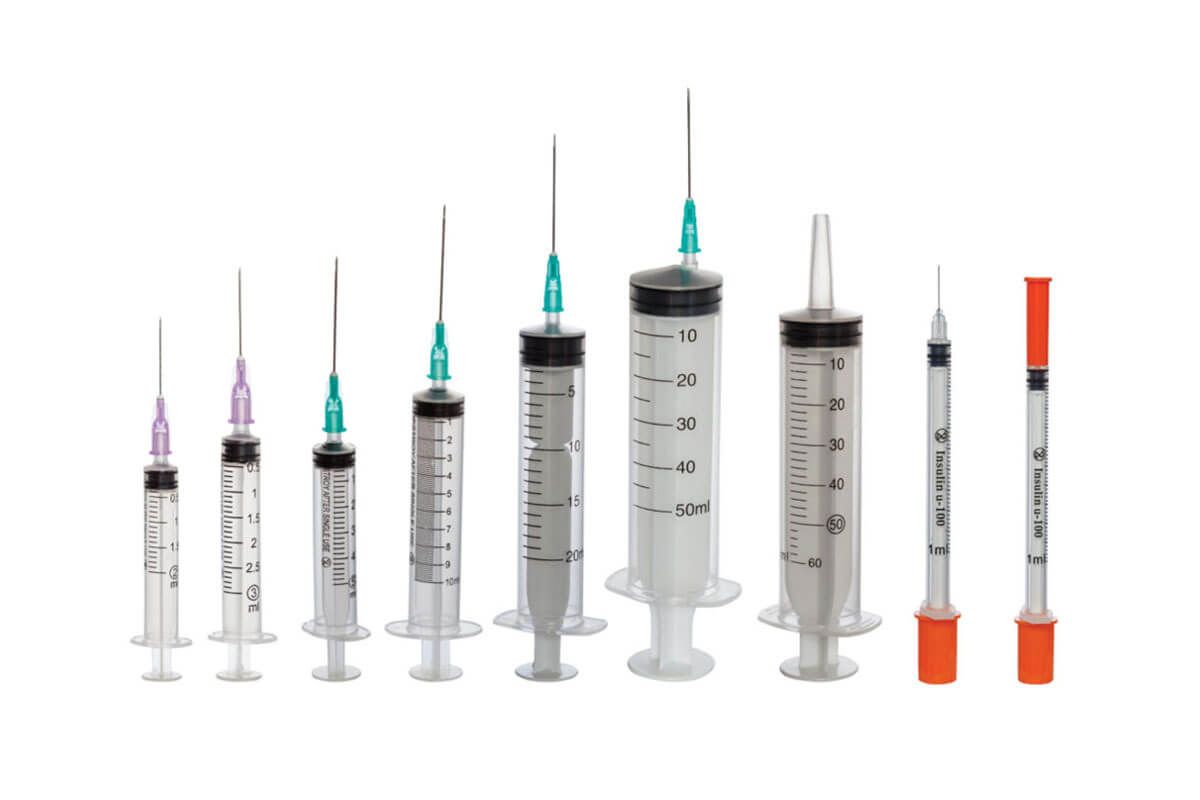 Hypodermic Luer Slip Sterile Syringe