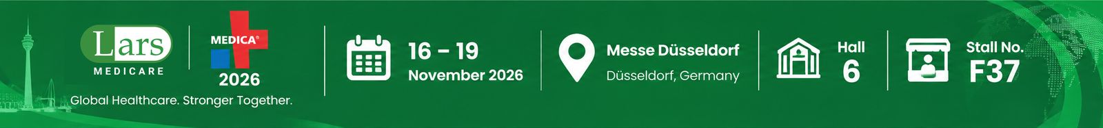 Lars Medicare exhibiting at MEDICA 2026 Düsseldorf