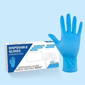 Medical Color Nitrile Exam Gloves Latex Nitrile Disposable