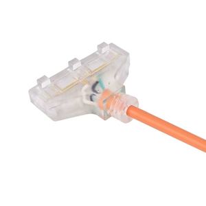 High Quality Power Cable Heavy Duty 3 Outlets UL Approved Power Extension Cord