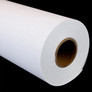 Premium White Blank Cotton Canvas Fabric Roll for Printing