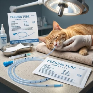 Silicone Veterinary Feeding Tube Radiopaque