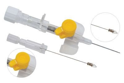 Safe Inject Safety IV Cannula with Port