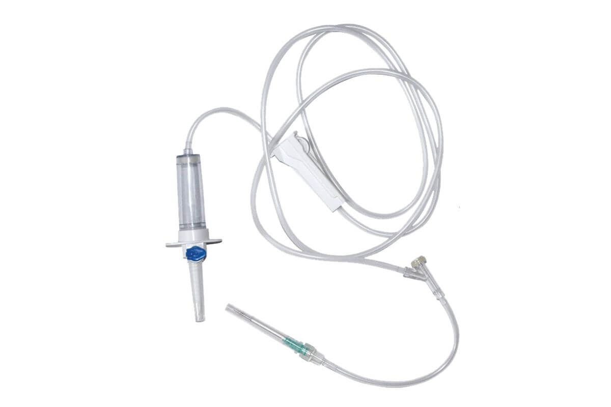 IV Infusion Set with Y Injection Site
